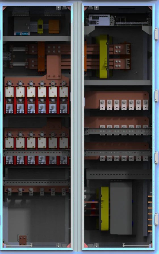 Inside the Laika Gateway — busbars, protection, and switchgear